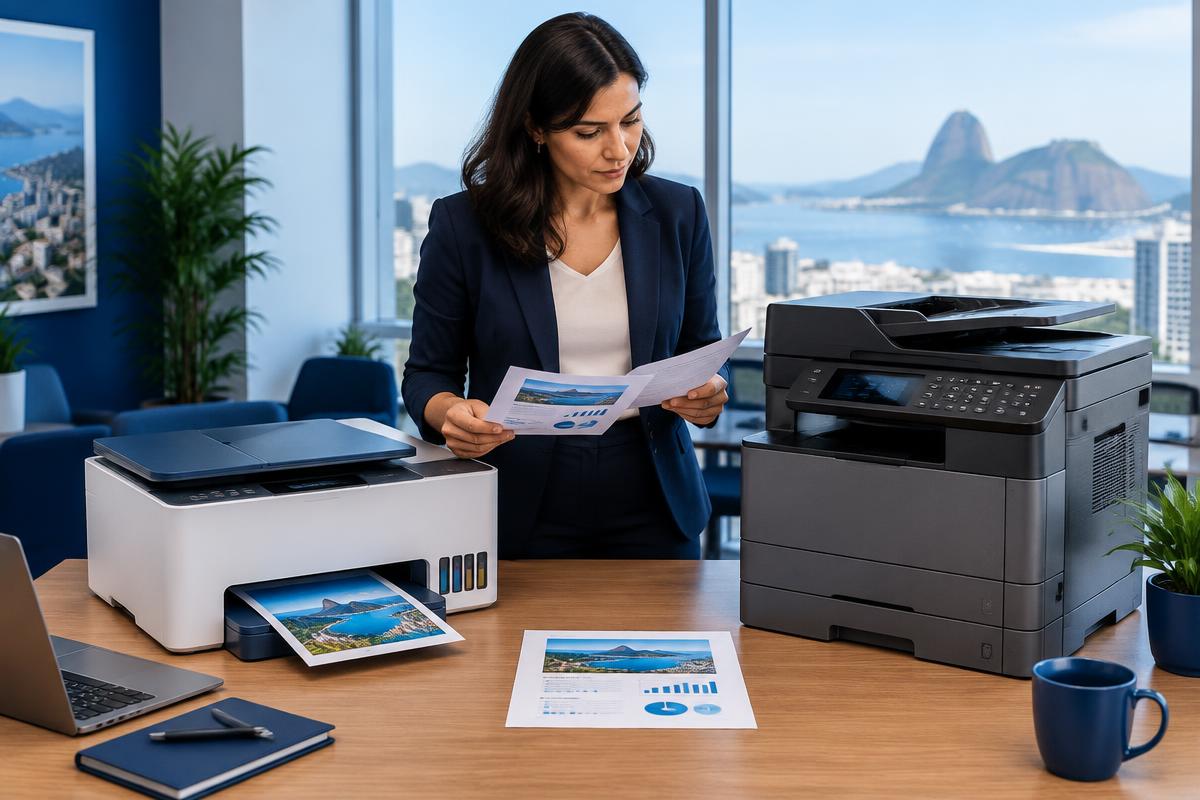 Locação de impressora para empresas: Como escolher a impressora ideal para locação
